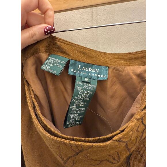 Vintage Ralph Lauren Equestrian Wrap Skirt - Picture 6 of 7